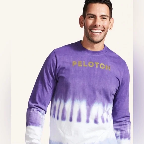 Peloton x Ally Love "Sundays With Love" Long-Sleeve Crew Neck Shirt, Size Small - Picture 2 of 10